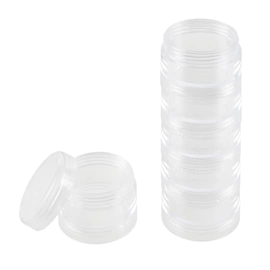 1.5" Clear Stackable Bead Storage by Simply Tidy™